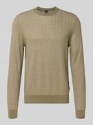 Regular fit pullover van scheerwolmix, model 'HABITO'