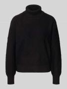 Gebreide pullover met ribboorden, model 'Saturn'