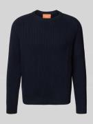 Gebreide pullover van wol, model 'Fuji'