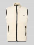 Regular fit gilet met ritssluiting, model 'HOLE19 SVEEDY'