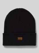 Beanie met labeldetail, model 'Effo'