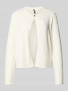 Regular fit gebreid jack van viscosemix, model 'ORINA'