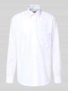 Comfort fit zakelijk overhemd met knoopsluiting