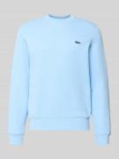 Regular fit sweatshirt van puur katoen