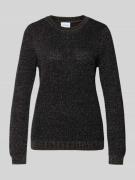 Gebreide pullover met structuurmotief, model 'DALO'