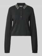 Gebreide pullover met polokraag, model 'manzi'