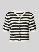 Gebreid jack met ronde hals, model 'sailie'