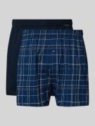 Boxershort met elastische band in een set van 2 stuks
