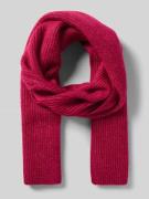 Grof gebreide sjaal in rechthoekig model