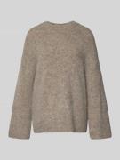 Oversized gebreide pullover van alpacamix, model 'GABRIELLA'