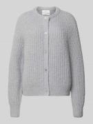 Loose fit gebreid jack met wol