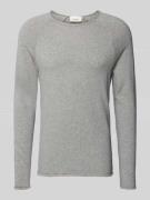 Shirt met lange mouwen en ronde hals, model 'SONOMA'