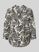 Regular fit blouseshirt van viscosemix