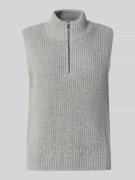 Regular fit spencer van katoenmix