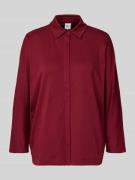 Overhemdblouse met blinde knoopsluiting, model 'CELIA'