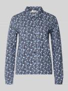 Relaxed fit blouseshirt van katoenmix