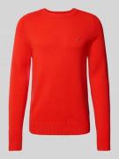 Regular fit gebreide pullover van het fijnste wol