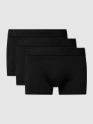 Boxershort met band met label in een set van 3 stuks