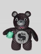 Rugzak in teddylook, model 'DRIPPING SHARKS IN PARIS'