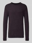 Gebreide pullover met ronde hals, model 'OTTO'