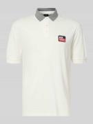 Poloshirt met labeldetail