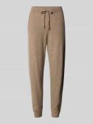 Joggingbroek van kasjmier met elastische band