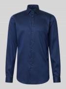 Regular fit zakelijk overhemd met extra lange mouwen