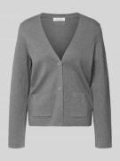 Gebreide pullover met V-hals