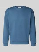 Regular fit sweatshirt van katoenmix