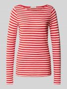 Slim fit shirt met lange mouwen van puur katoen