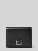 Portemonnee met labeldetail