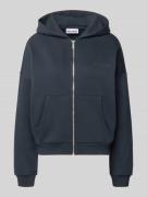 Oversized sweatjack met capuchon