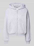 Oversized sweatjack met capuchon