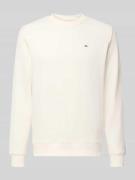 Regular fit sweatshirt van katoenmix