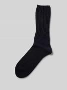 Sokken met ribboord, model 'Nelson'