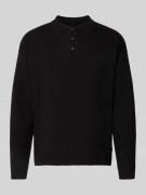 Gebreide pullover met polokraag, model 'BLABRADFORT'