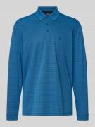 Regular fit poloshirt met borstzak, model 'Fineliner'