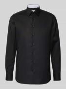 Modern fit zakelijk overhemd met knoopsluiting