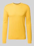 Regular fit gebreide pullover van zuiver katoen