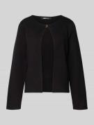 Cardigan van viscosemix met knoopsluiting
