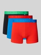 Boxershort met elastische logoband in een set van 3 stuks