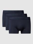 Boxershort met band met label in een set van 3 stuks