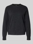 Relaxed fit gebreide pullover van puur kasjmier, model 'FASCONA'