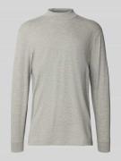 Shirt met lange mouwen en ribboorden