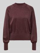 Gebreide pullover van viscosemix, model 'MOBBE'