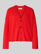 Oversized gebreid jack van pure scheerwol