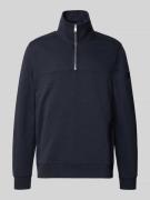 Regular fit sweatshirt van puur katoen