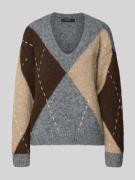 Oversized gebreide pullover met wol, model 'BLISS LS'