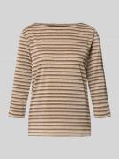 Regular fit 3/4-shirt van viscosemix