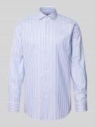 Regular fit zakelijk overhemd van katoen met kentkraag